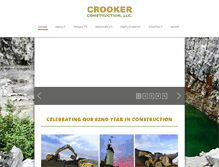 Tablet Screenshot of crooker.com